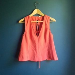 FREE PEOPLE sleeveless open back sz XS